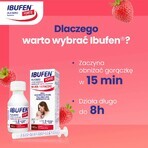 Ibufen for children Forte strawberry flavor 200 mg/ 5 ml, oral suspension from 3 months, 40 ml