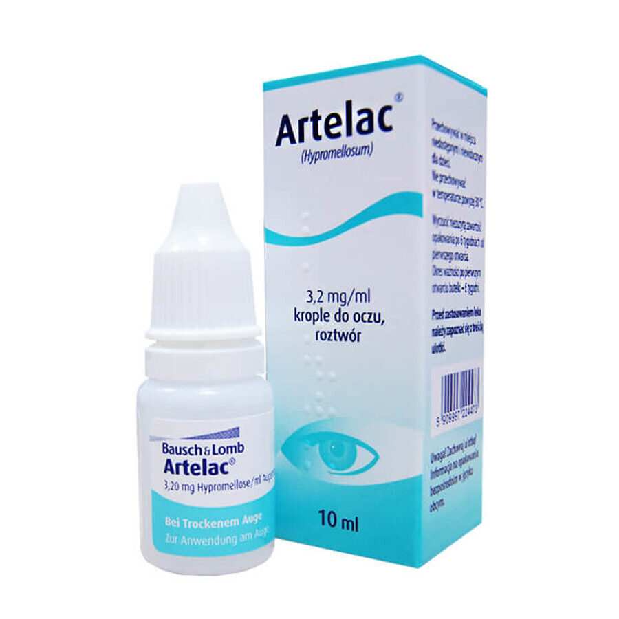 Artelac 3,2 mg/ml, 10 ml (importation parallèle)