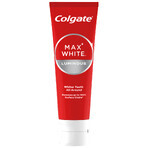 Colgate Max White Luminous, Fluoridzahnpasta, prickelnde Minze, 75 ml