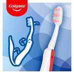 Colgate Portable/Travel, periuță de dinți pliabilă de călătorie, moale, 1 buc