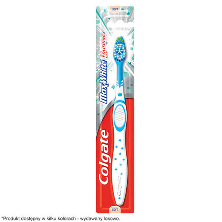 Colgate, tandenborstel, Max White, Zacht, 1 stuk