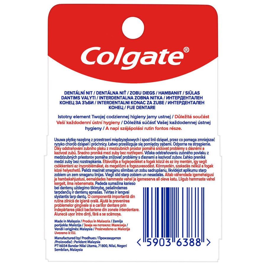 Colgate Total Pro-Gum Health, ață dentară, 50 m