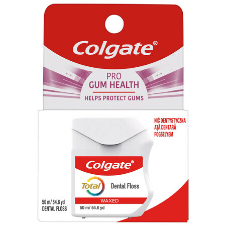 Colgate Total Pro-Gum Health, ață dentară, 50 m