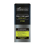 Bielenda Only For Men Super Matt, gel hidratant împotriva strălucirii pielii, zinc, 50 ml