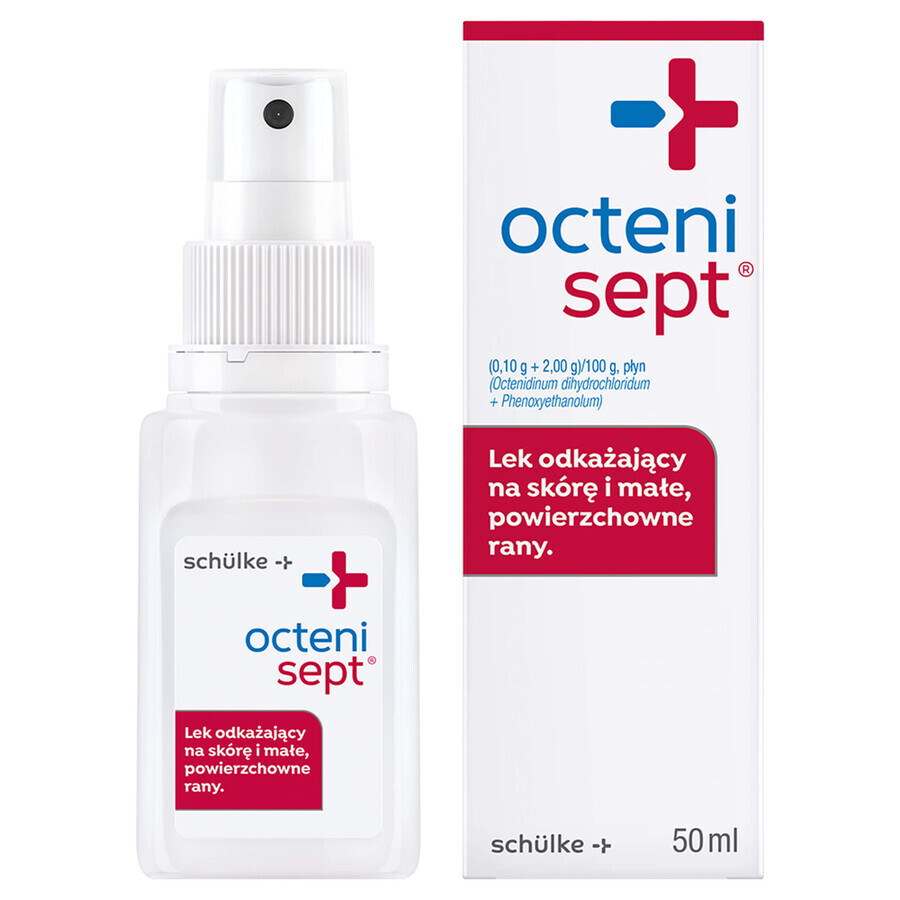 Octenisept (0,10 g + 2 g)/100 g, lichid, 50 ml