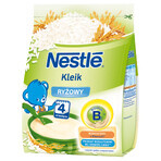 Gruel de orez Nestle, fără lapte, fără gluten, fără zahăr adăugat, după 4 luni, 160 g