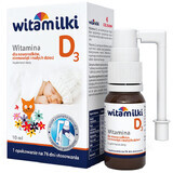 Vitamina D3 vitamine pentru nou-născuți, sugari și copii mici, picături cu pompă de dozare, 10 ml