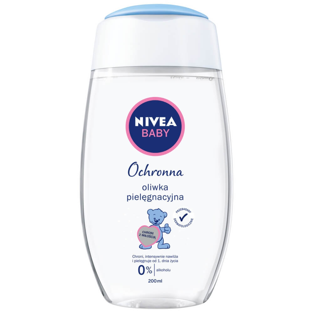 Nivea Baby, ulei protector pentru îngrijirea bebelușilor din prima zi, 200 ml