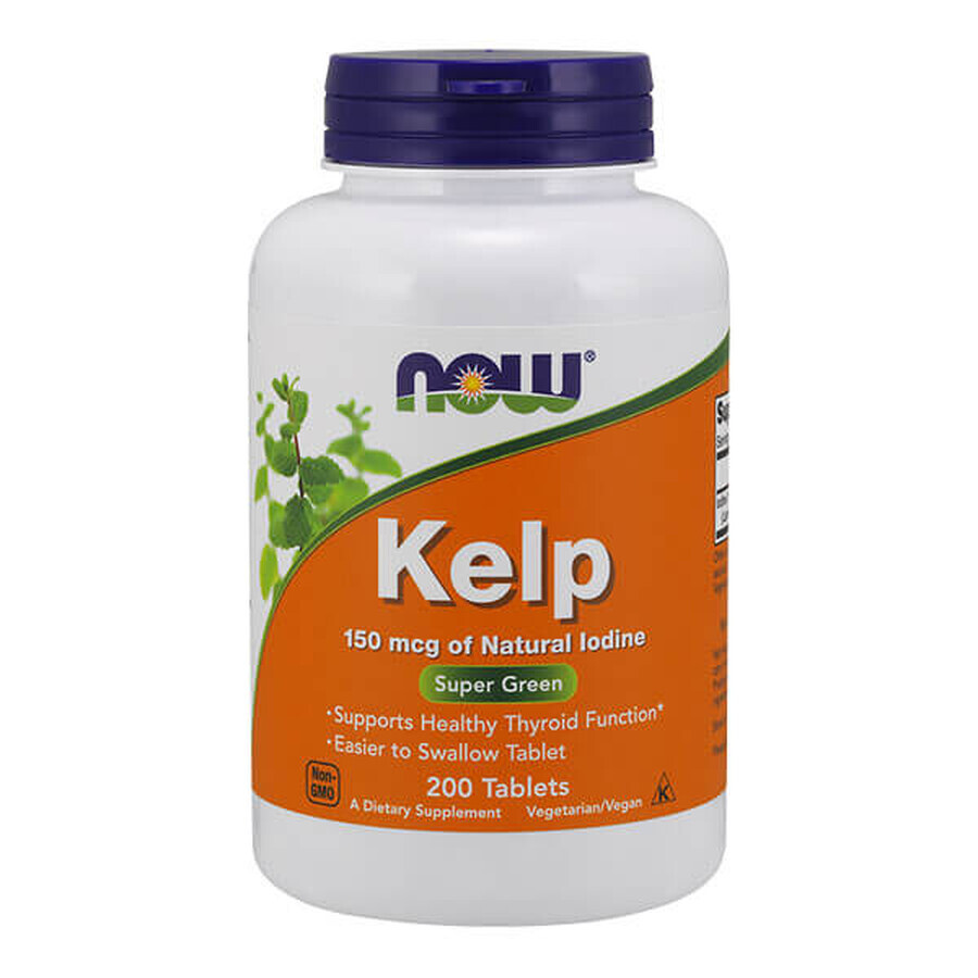 Now Foods Kelp, 200 tablets