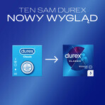 Durex Classic, prezervative clasice netede, 3 bucăți