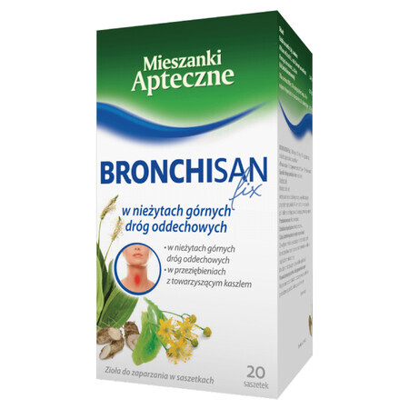 Bronchisan Fix (1500 mg + 750 mg + 750 mg)/sachet, 3 g x 20 plicuri