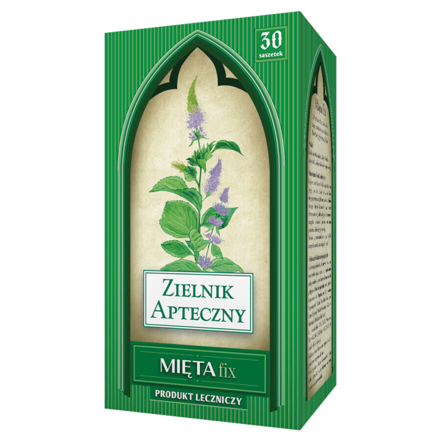 Herbs fix, Menta 2 g, 30 bolsitas