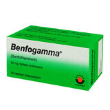 Benfogamma 50 mg, 50 geïrriteerde tabletten