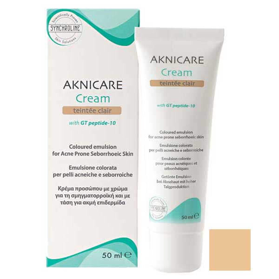 Synchroline, Aknicare Teintee Claire, BB cream, 50 ml