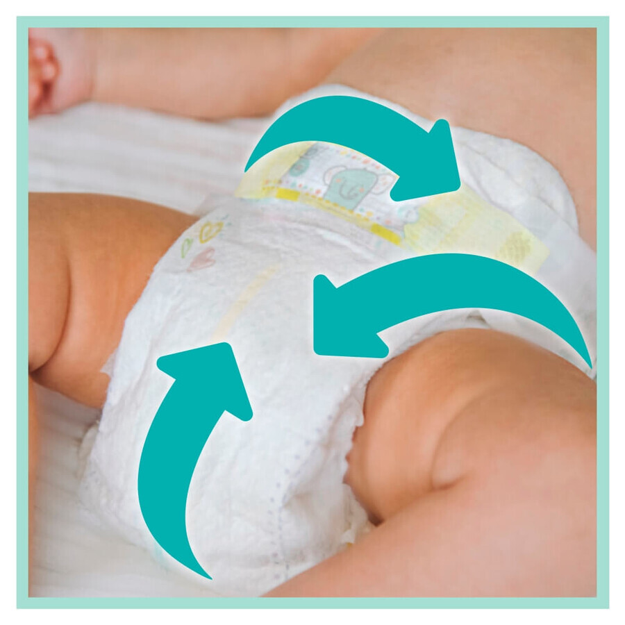 Pampers Premium Care, couches taille 0, jusqu'à 3 kg, 30 pièces