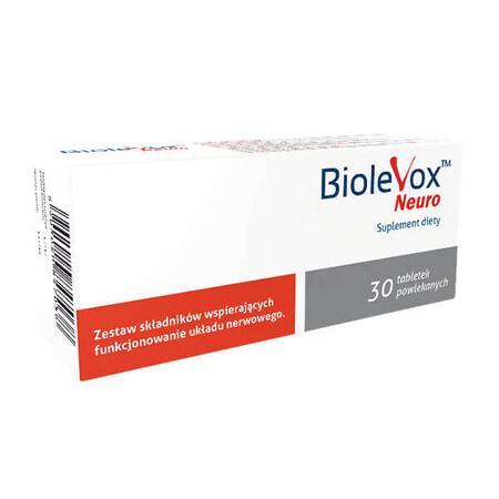 Biolevox Neuro, 30 comprimidos recubiertos