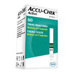 Accu-Chek Active, bandelettes réactives, 50 unités