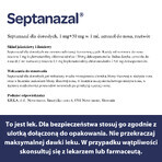 SeptaNazal pentru adulți (1 mg + 50 mg)/ml, spray nazal, 10 ml