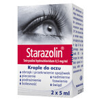 Starazolin 0,5 mg/ml, picături pentru ochi, 2x5 ml