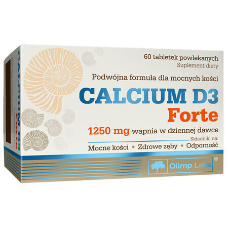 Olimp, Calcium D3 Forte, 60 comprimate