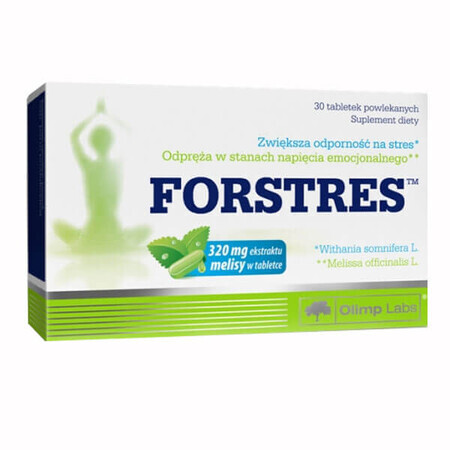 Olimp Forstres, 30 comprimate filmate