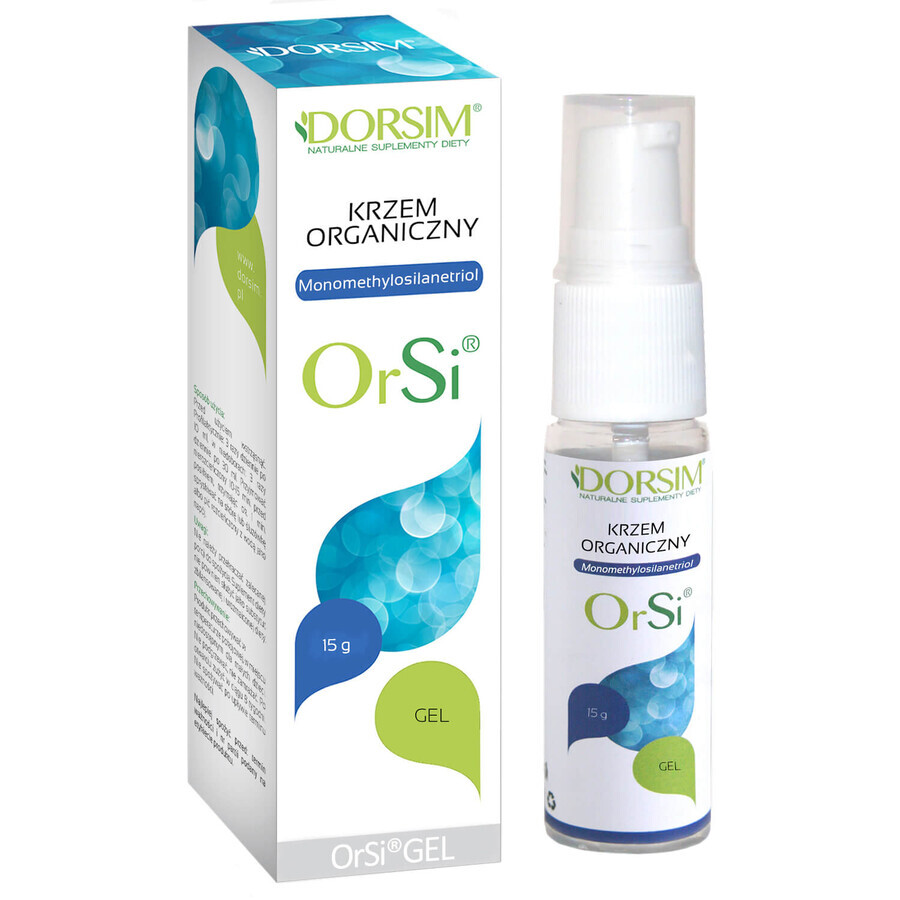 Dorsim OrSi Silicon organic, gel, 15 g