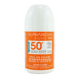 Alphanova Sun Extreme Sport Bio, protecție solară, hipoalergenică, roll-on, SPF 50+, 50 g