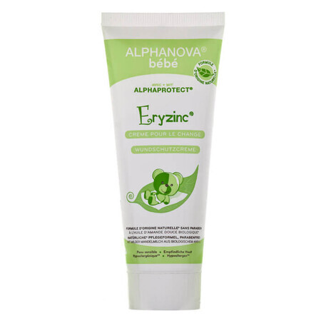 Alphanova Bebe Eryzinc, crème anti-brûlure, 75 ml