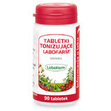 Labofarm tonic tablets 150 mg + 30 mg + 100 mg + 40 mg, 90 tablets