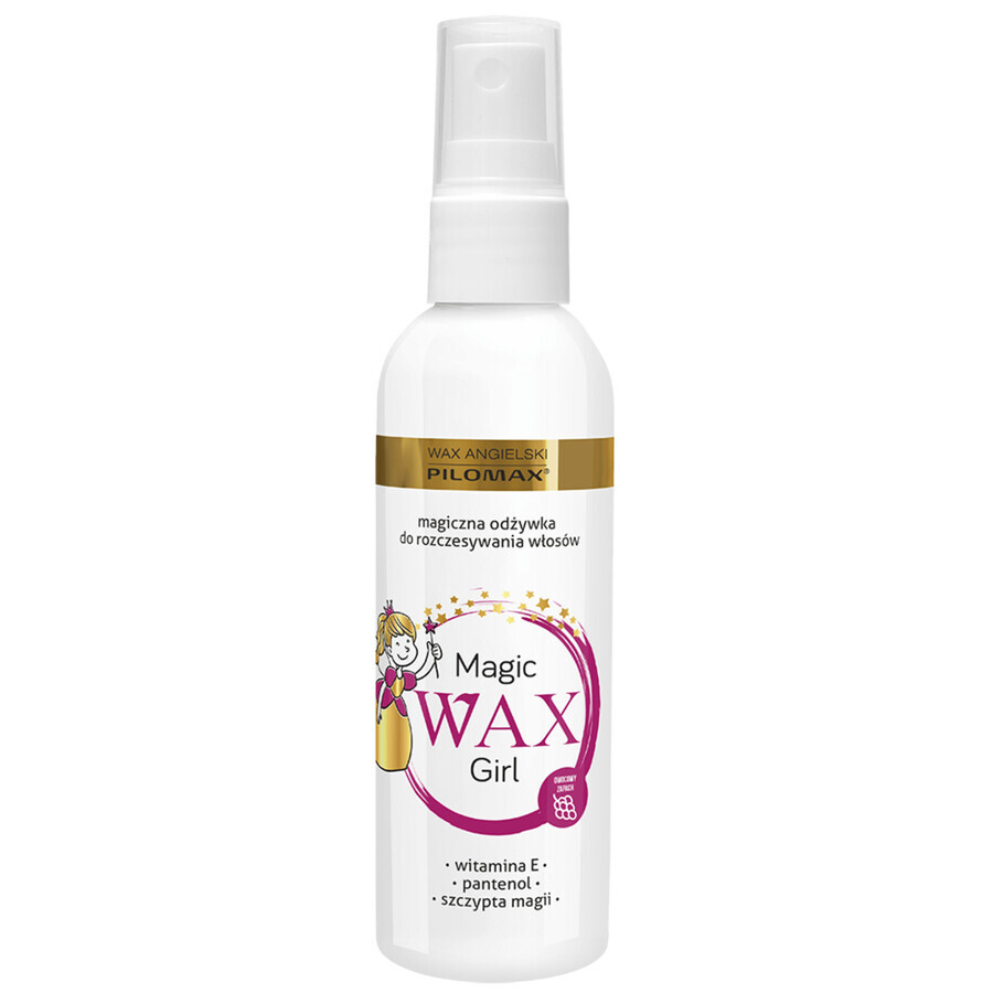 WAX Pilomax pentru copii, fată, balsam pentru descurcarea părului lung, peste 3 ani, 100 ml