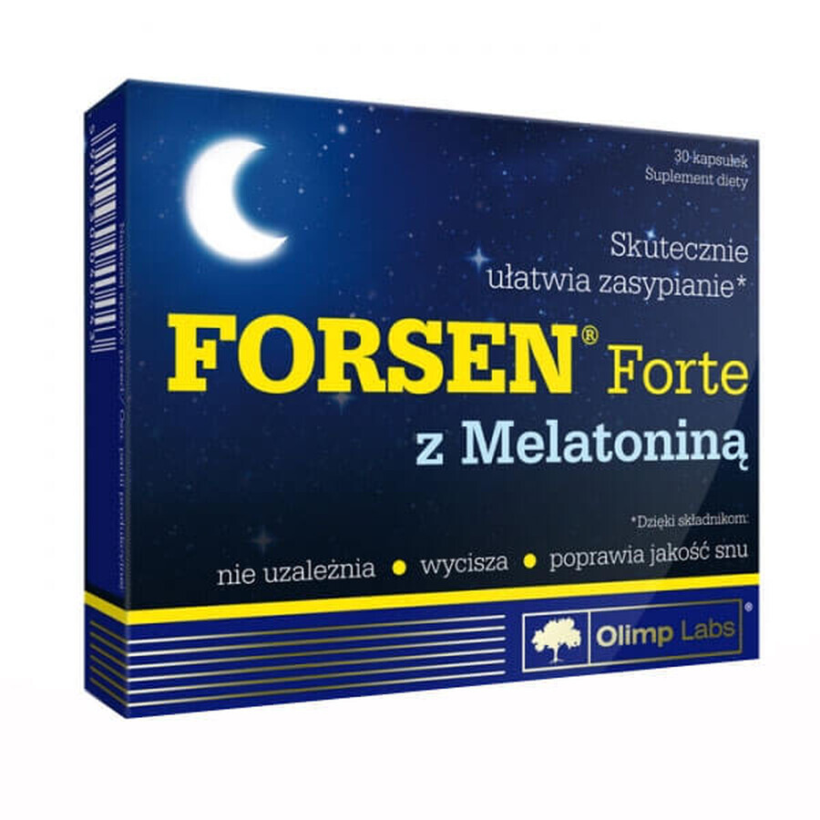 Olimp Forsen Forte mit Melatonin, 30 Kapseln