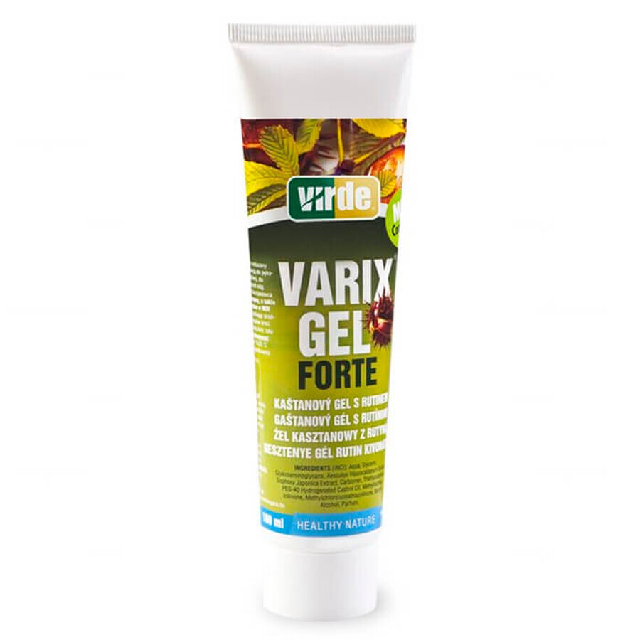 Virde Varix Gel Forte, gel de castane cu rutină, 100 ml