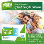 Tantum Verde 3 mg, aromă de eucalipt, 30 de pastile tari