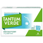 Tantum Verde 3 mg, aromă de eucalipt, 30 de pastile tari