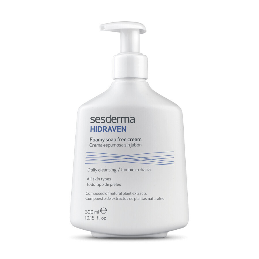 Sesderma Hidraven, zeepvrije schuimende crème, 300 ml