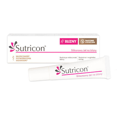 Sutricon, gel de silicon pentru cicatrici, 15 ml