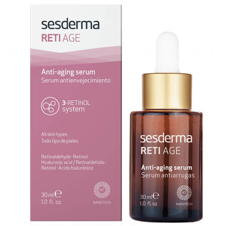 Sesderma Reti-Age, sérum facial antiedad, 30 ml