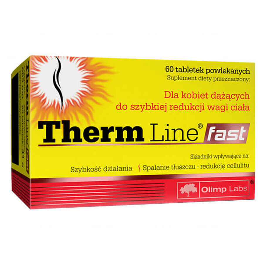 Olimp Therm Line Fast, 60 comprimidos recubiertos