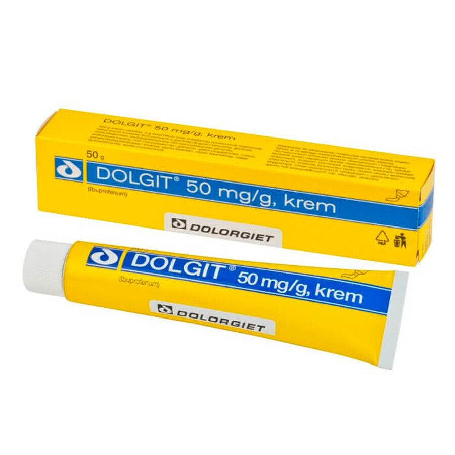 Dolgit 50 mg/g, cremă, 50 g