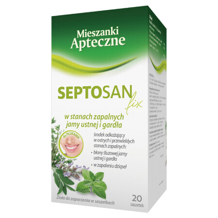 Septosan fix, 2 g x 20 plicuri