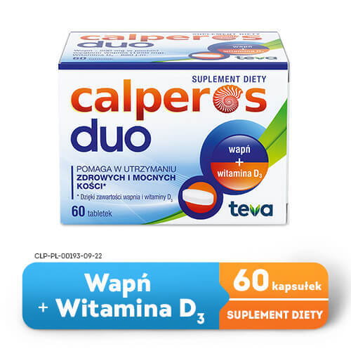 Calperos Duo, 60 comprimate