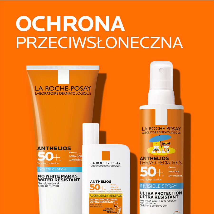 La Roche-Posay Anthelios Dermo-Pediatrics, lapte protector pentru față și corp de la 6 luni, SPF 50+, 50 ml