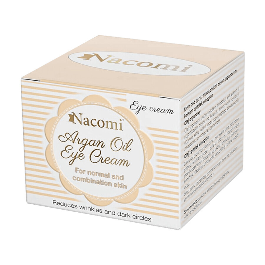 Nacomi, argan oogcrème, 15 ml