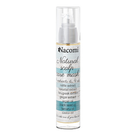 Nacomi, masque naturel de soin du cuir chevelu, 50 ml