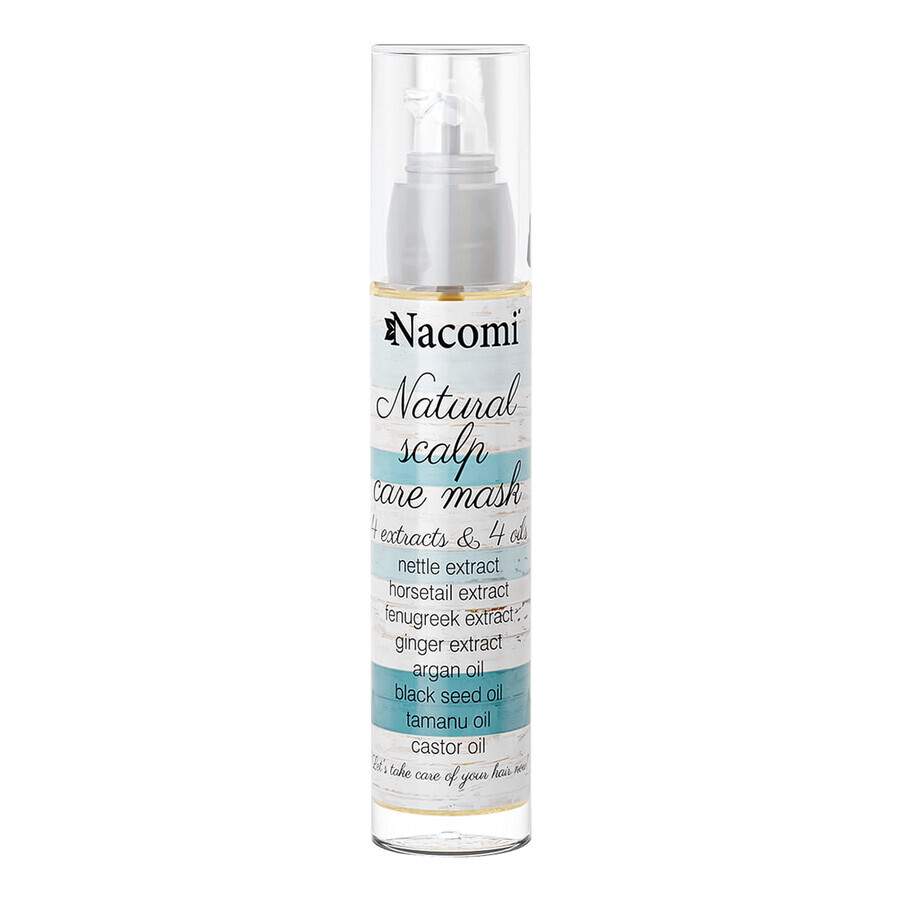 Nacomi, masque naturel de soin du cuir chevelu, 50 ml