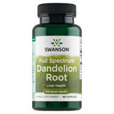 Swanson Dandelion Root, păpădie, 60 capsule