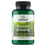 Swanson Ginseng coreean, 100 capsule