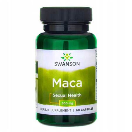 Swanson Extracto de Maca, 60 cápsulas