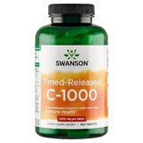 Swanson C-1000 a rilascio ritardato con rosa canina, vitamina C 1000 mg con rosa canina, 250 compresse a rilascio prolungato