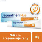 Bepanthen Plus (50 mg + 5 mg)/g, cremă antiseptică pentru răni, 30 g